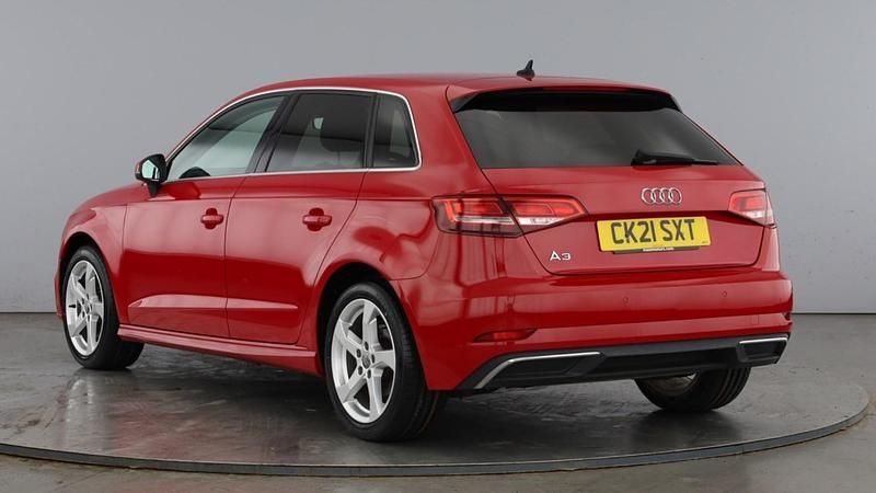 Used Audi A3 Sportback e-tron Advanced 204 HP (150 kW) 2021 Tango red Hatchback