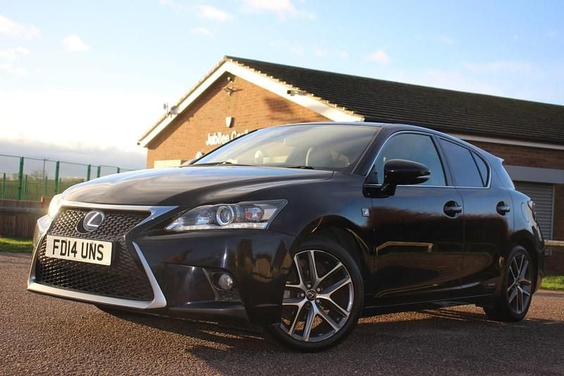 Used Lexus CT200h Sport Line 2014 Black Hatchback