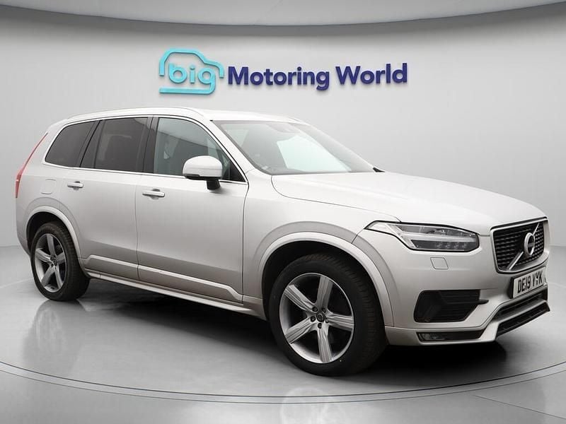 Silver Used 2019 Volvo XC90 R-Design SUV | £27,000 (Good price) - Image 1/4