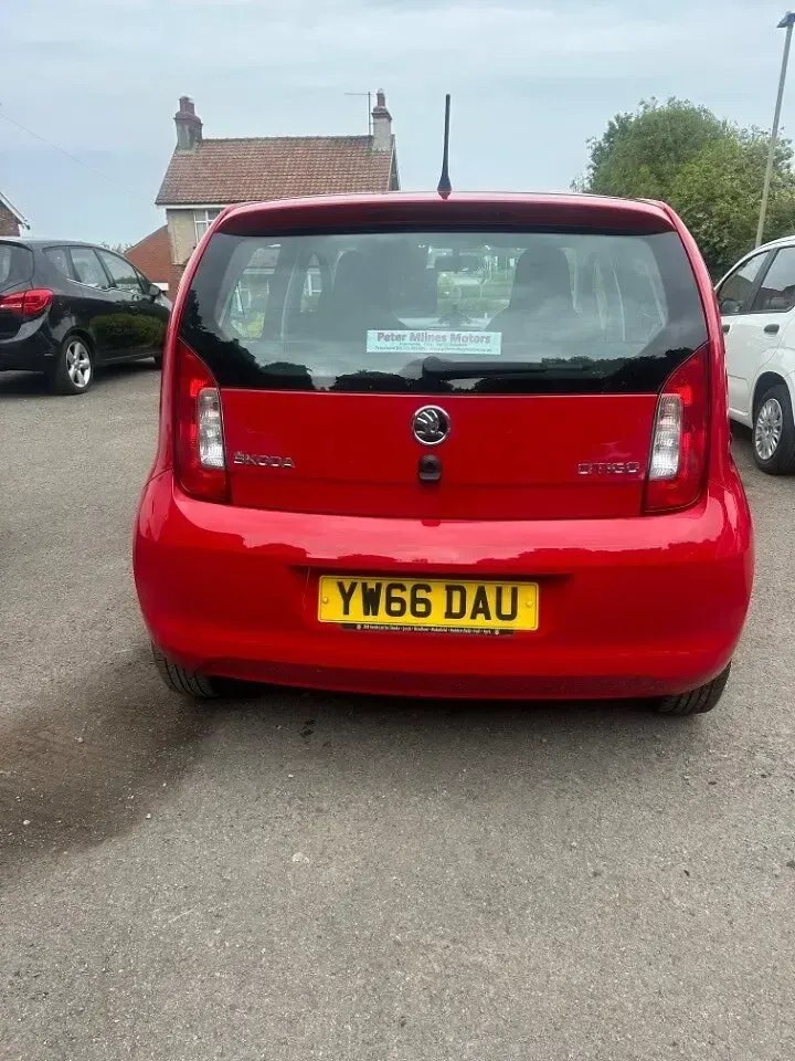 Used Skoda Citigo SE 2017 Red Hatchback