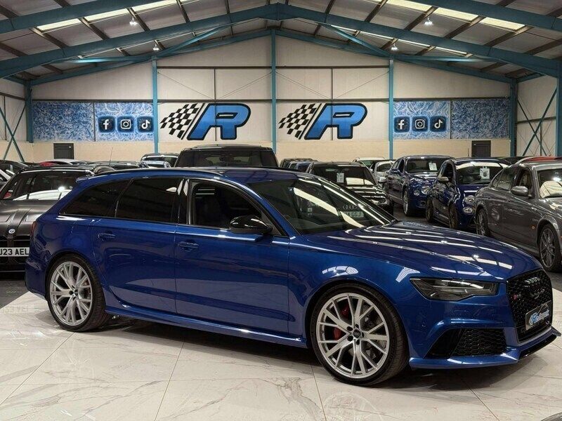 Blue Used 2017 Audi RS6 Performance Estate | £42,950 (Fair price) - Image 1/4