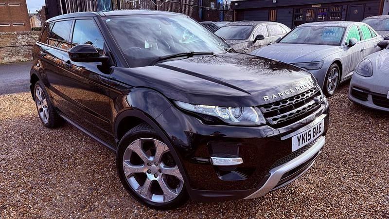 Used Land Rover Range Rover evoque Dynamic 2015 Black Estate