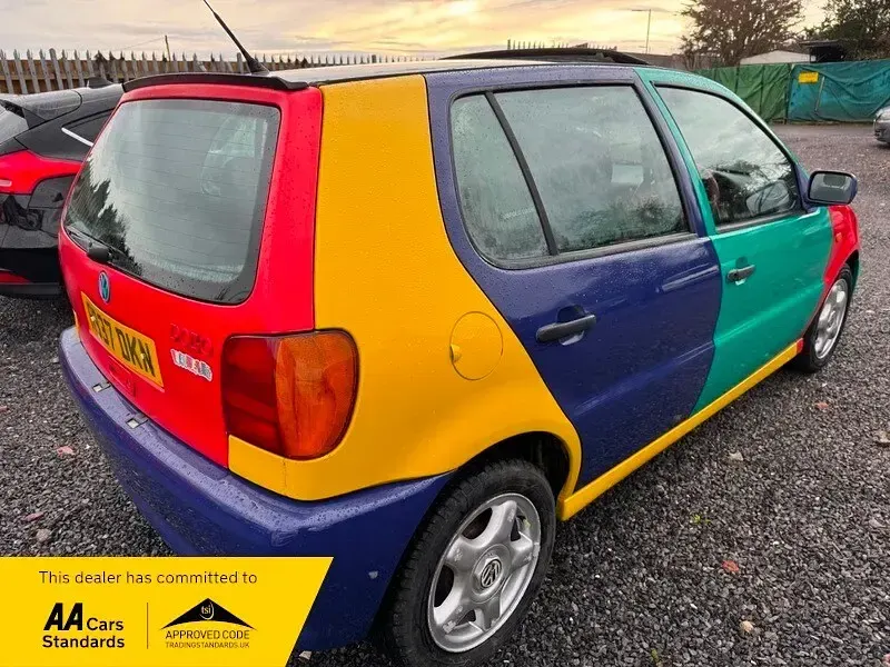 Used VW Polo R 101 HP (74 kW) 1997 Multicoloured Hatchback
