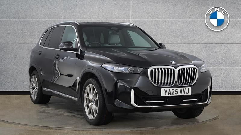 Black Used 2025 BMW X5 xLine SUV | £49,829 - Image 1/4