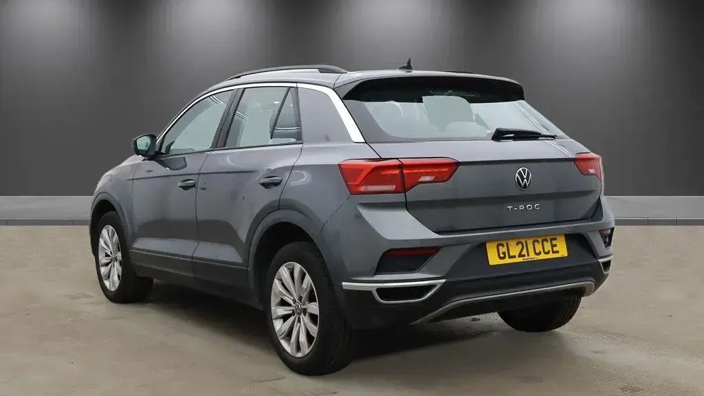 Used VW T-Roc SE 150 HP (110 kW) 2021 Grey SUV