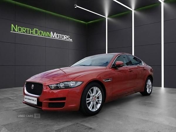 Red Used 2017 Jaguar XE Prestige Sedan | £11,995 (Fair price) - Image 1/4