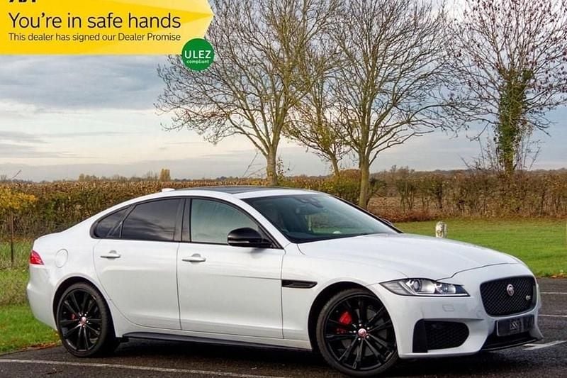 White Used 2016 Jaguar XF S Sedan | £11,995 (Good price) - Image 1/1