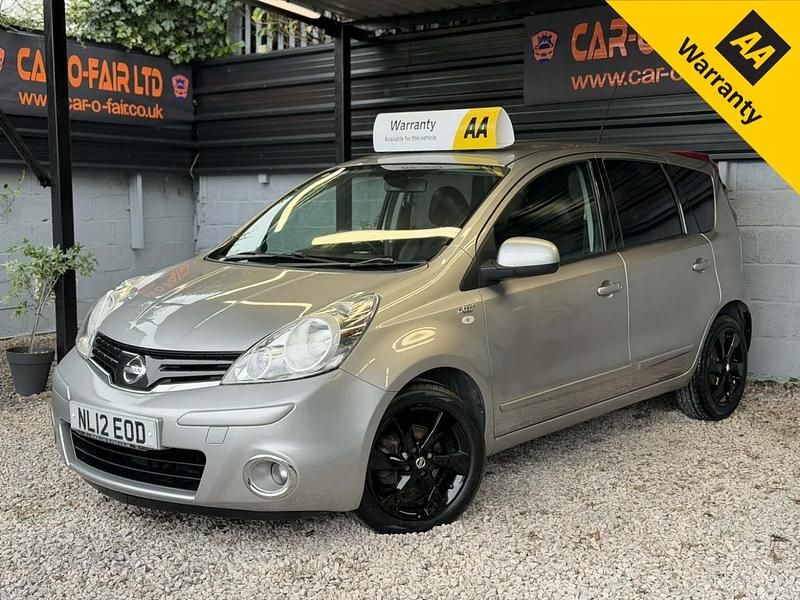 Used Nissan Note N-TEC 110 HP (80 kW) 2012 Silver Hatchback