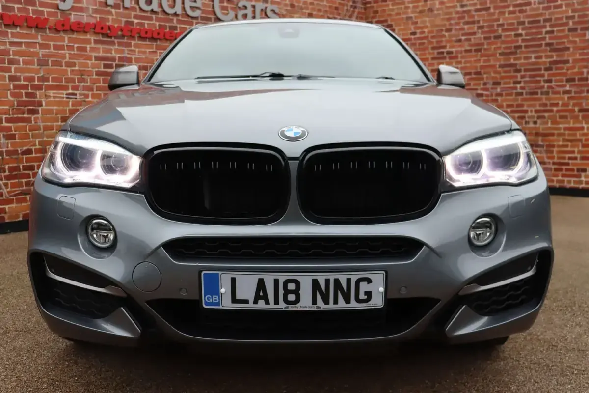 Used BMW X6 381 HP (280 kW) 2018 Grey SUV