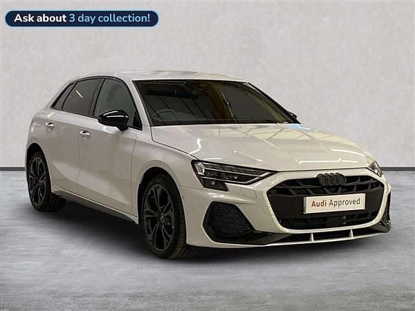 Used 2025 Audi A3 Black Edition Hatchback | £35,870 - Image 1/4