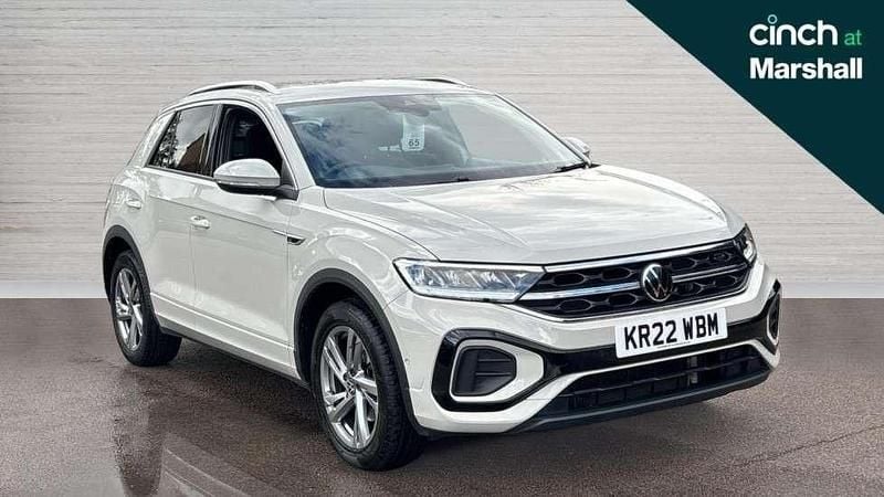 Grey Used 2022 VW T-Roc R-line SUV | £22,490 (Fair price) - Image 1/4