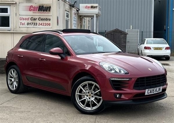 Red Used 2015 Porsche Macan SUV | £19,495 (Fair price) - Image 1/1