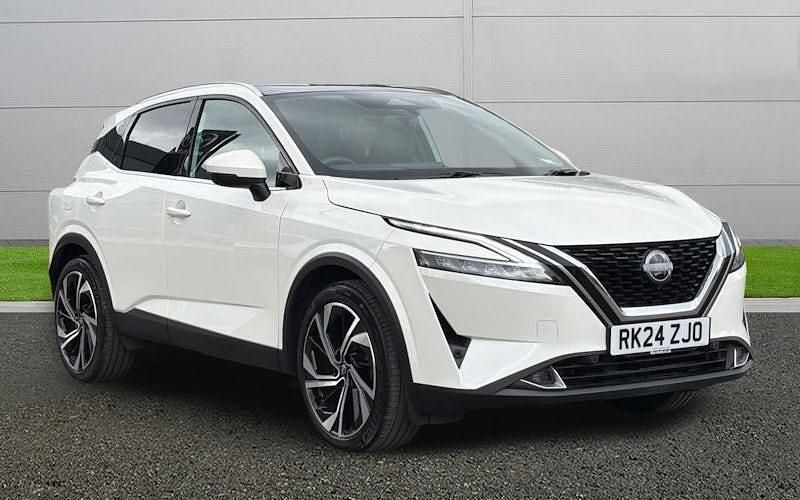Used Nissan Qashqai Tekna+ 158 HP (116 kW) 2023 White SUV