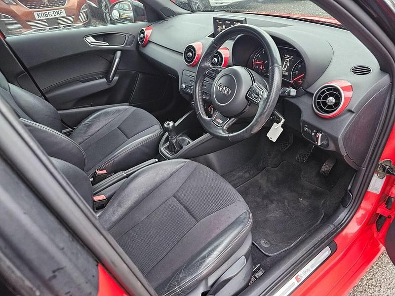 Used Audi A1 S-Line 2014 Red Hatchback