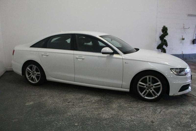Used Audi A6 S-Line 2013 White Sedan