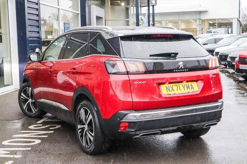 Red Used 2021 Peugeot 3008 GTi SUV | £16,739 (Fair price) - Image 1/4