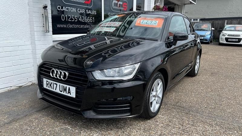 Used Audi A1 Comfort 94 HP (69 kW) 2017 Black Hatchback