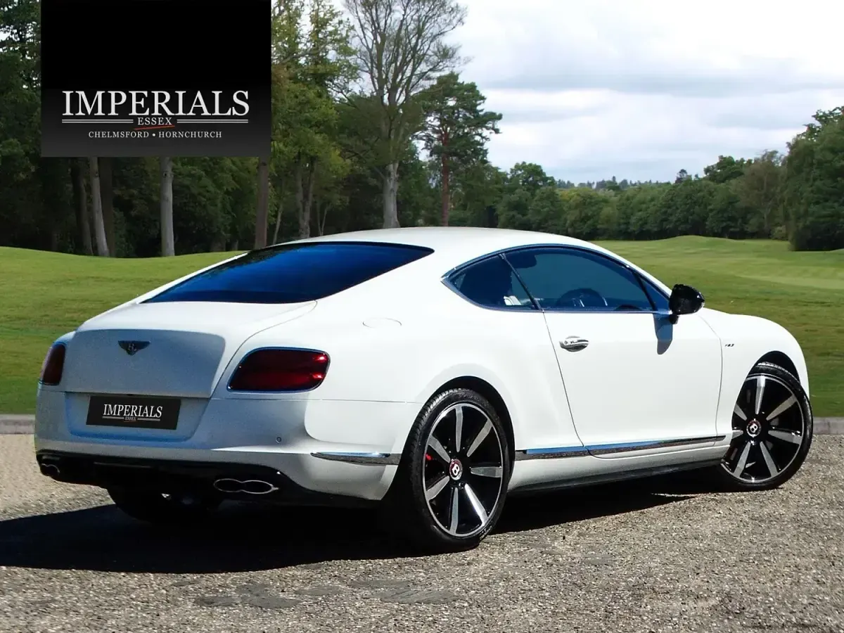 Begagnad Bentley Continental 2014 Vit Sportkupé