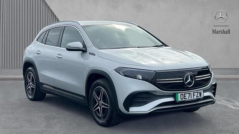 Silver Used 2021 Mercedes EQA350 AMG line SUV | £20,680 (Fair price) - Image 1/4