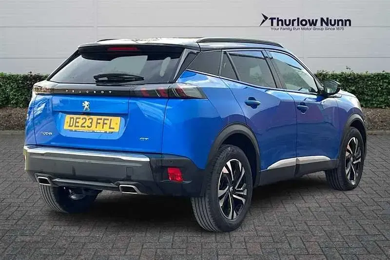 Used Peugeot 2008 GTi 130 HP (95 kW) 2023 Blue SUV