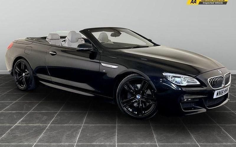Black Used 2018 BMW 640 Cabriolet M Sport Cabriolet | £20,495 - Image 1/2