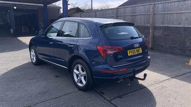 Used Audi Q5 S-line plus 150 HP (110 kW) 2016 Blue SUV