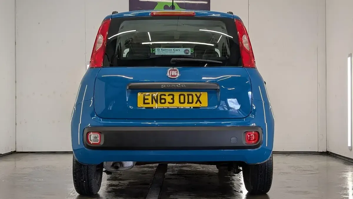 Used Fiat Panda Easy 69 HP (50 kW) 2014 Turquoise Hatchback