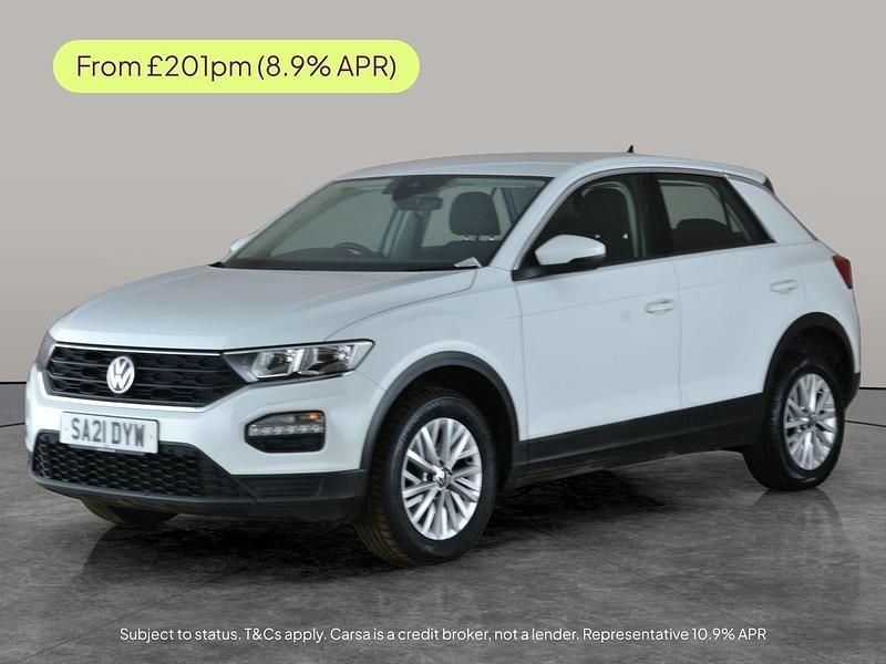 Used VW T-Roc S 110 HP (80 kW) 2021 White SUV