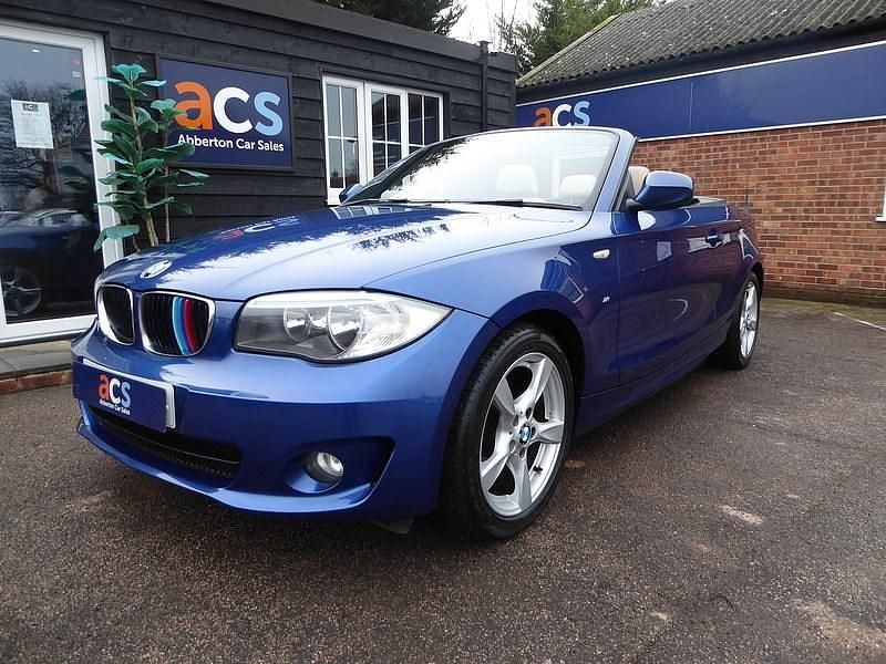Blue Used 2011 BMW 118 Cabriolet Sport Line Cabriolet | £4,250 (Good price) - Image 1/4