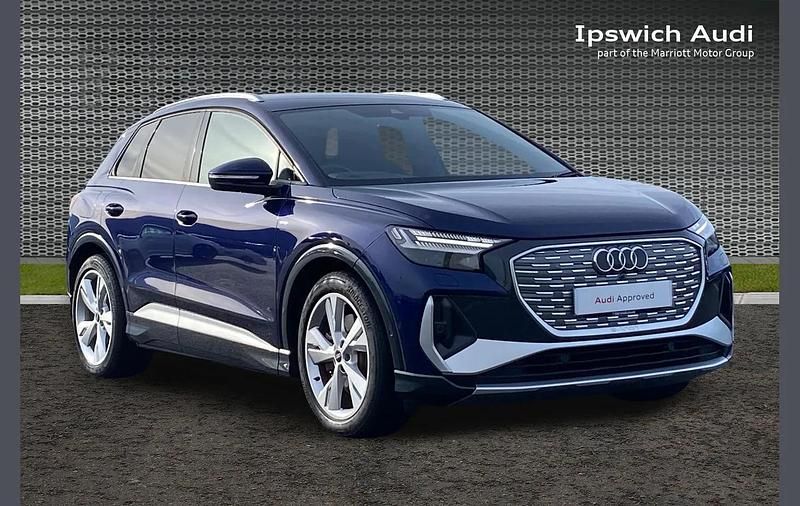 Used Audi Q4 e-tron S-Line 219 kW (299 HP) 2023 Blue SUV