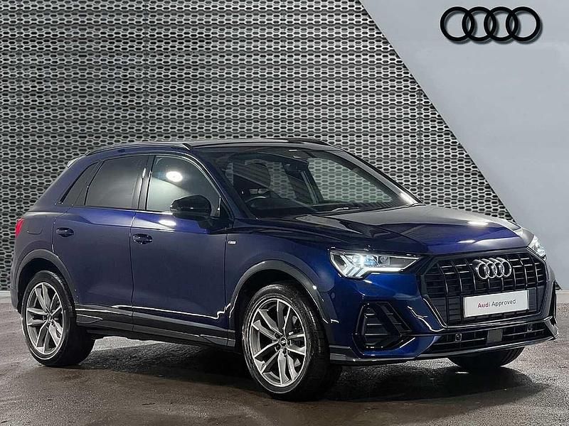 Used Audi Q3 Black Edition 150 HP (110 kW) 2023 Blue SUV