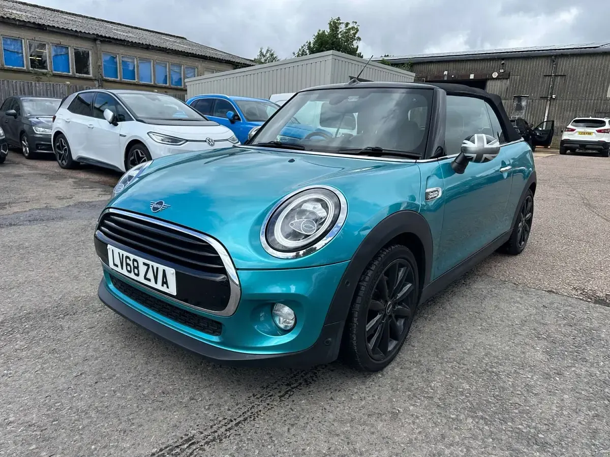 Used Mini Cooper Cabriolet 2018 Turquoise Cabriolet