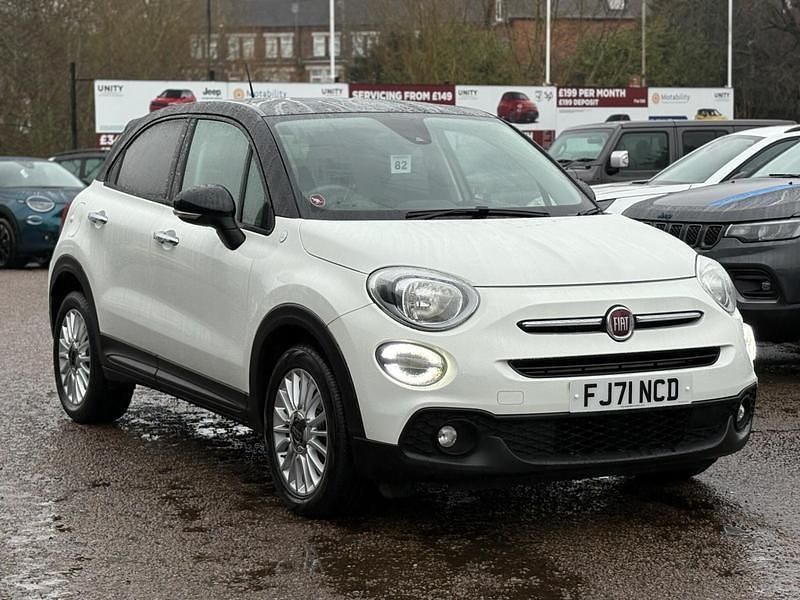 White Used 2021 Fiat 500X S SUV | £10,995 (Fair price) - Image 1/4