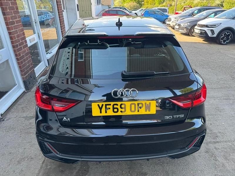 Used Audi A1 Sportback S-Line 110 HP (80 kW) 2019 Black Hatchback