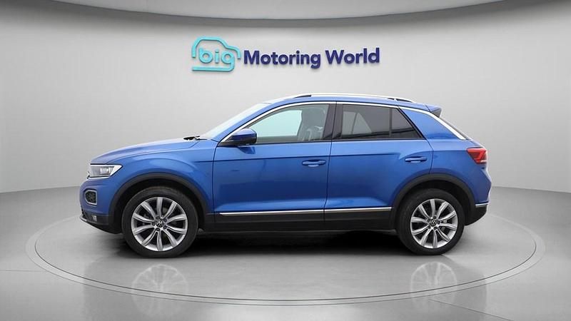 Used VW T-Roc SEL 150 HP (110 kW) 2021 Blue SUV