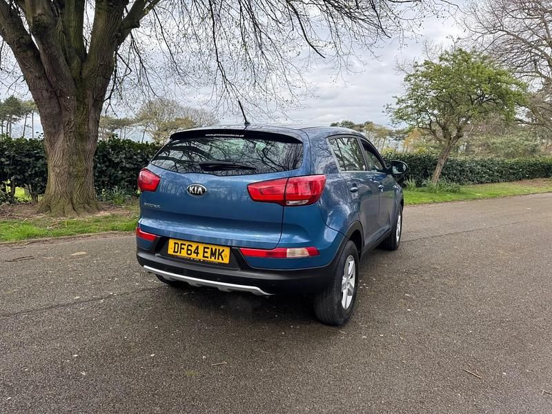Usado Kia Sportage 2015 Azul SUV