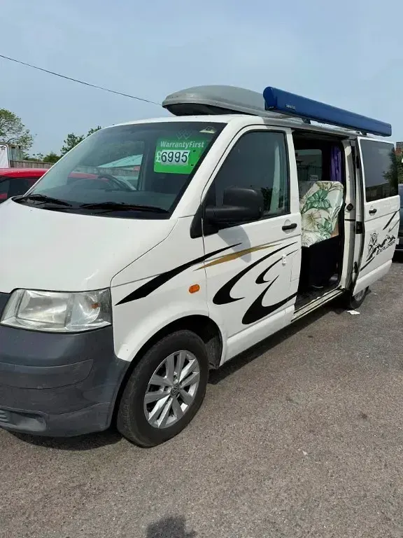 Usado VW Transporter 102 CV (75 kW) 2007 Blanco Van