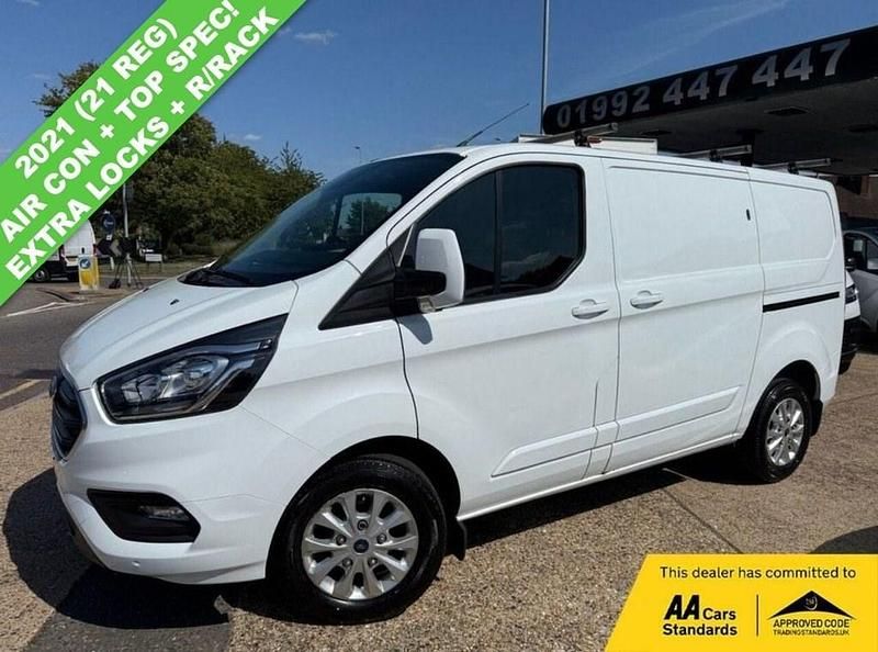 White Used 2021 Ford Transit Custom Limited Van | £14,490 (Good price) - Image 1/3