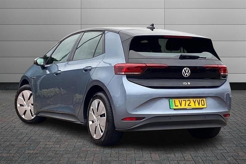 Used VW ID.3 Pro 106 kW (145 HP) 2022 Makena turquoise with black roof Hatchback