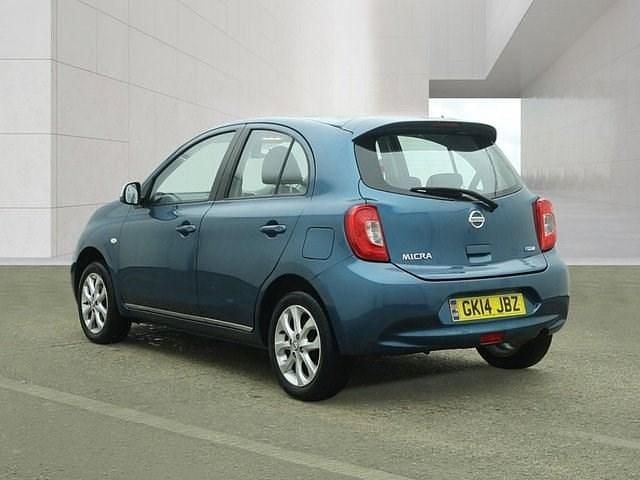 Used Nissan Micra Acenta 80 HP (58 kW) 2014 Blue Hatchback