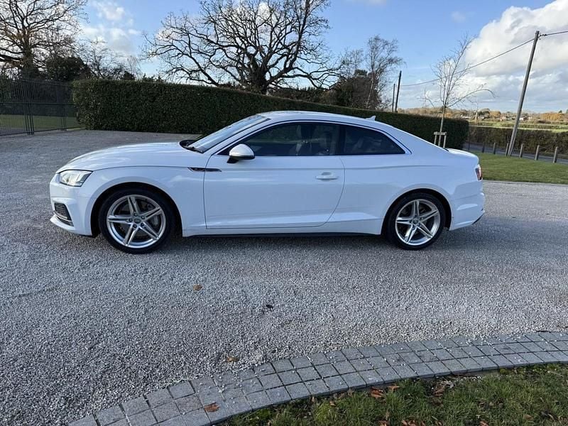 Used Audi A5 S-Line 252 HP (185 kW) 2018 White Coupe