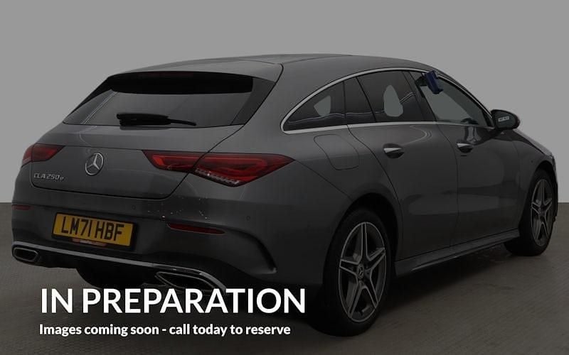 Used Mercedes CLA250e Shooting Brake AMG Line Premium Plus 218 HP (160 kW) 2021 Grey Estate