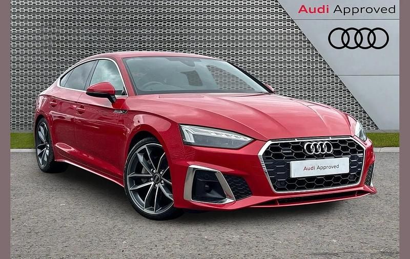 Used Audi A5 Sportback S-Line 200 HP (147 kW) 2023 Red Hatchback
