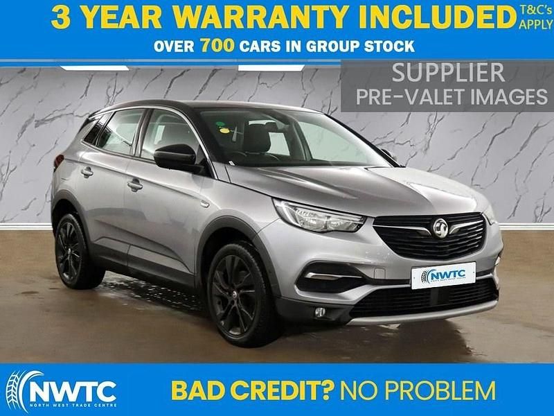 Used Vauxhall Grandland X Sport 130 HP (95 kW) 2019 Grey SUV