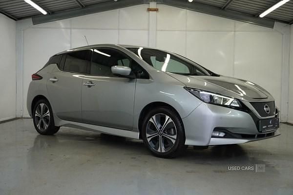Used Nissan Leaf N-Connecta 110 kW (150 HP) 2020 Silver Hatchback