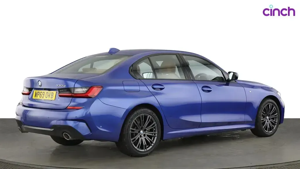 Used BMW 330e M Sport 2019 Blue Sedan