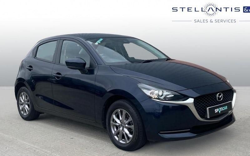 Used Mazda 2 90 HP (66 kW) 2020 Blue Hatchback