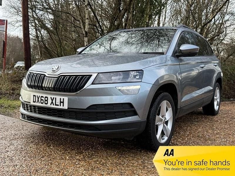 Grey Used 2018 Skoda Karoq SE SUV | £11,499 (Fair price) - Image 1/4