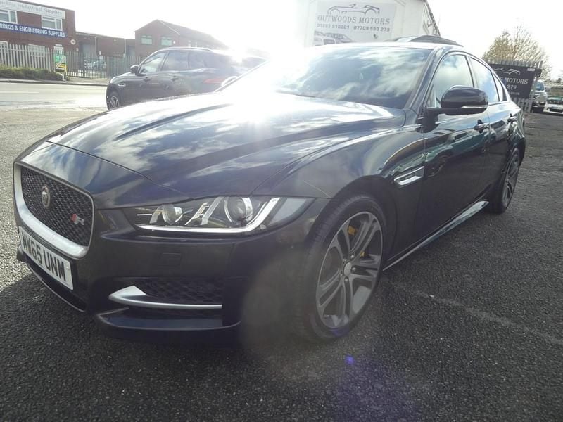 Black Used 2015 Jaguar XE R-Sport Sedan | £6,990 (Good price) - Image 1/4