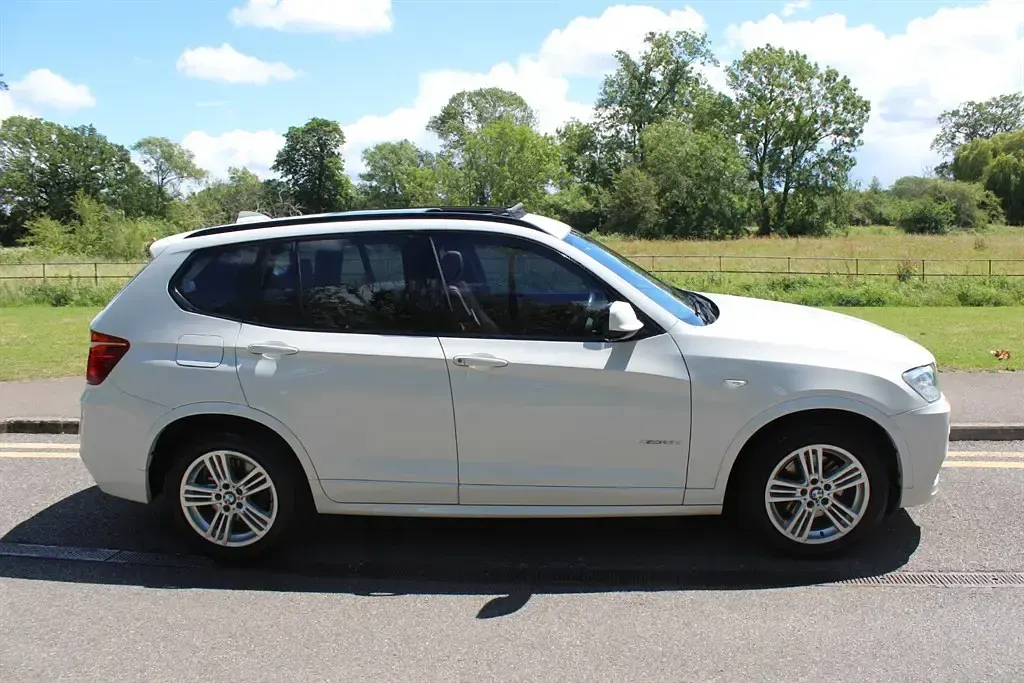 Used BMW X3 M Sport 181 HP (133 kW) 2012 White SUV